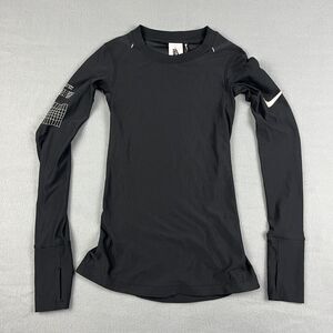 Nike x MMW Black Long Sleeve Tee BQ8040-010 Matthew M. Williams Women's XXS